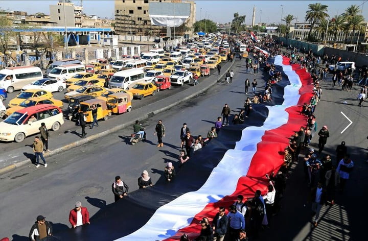 U.S. Embassy In Baghdad Attacked; Iraqi Security Forces Kill Protester